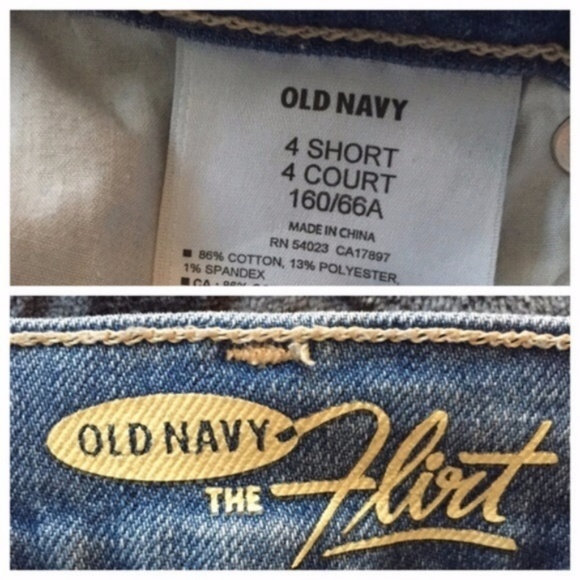 Old Navy “The Flirt” Light Wash Distressed Jeans – Size 4 Short - Picture 3 of 6